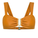 Terra glow Seraphina bralette bikini top by Aventura Swimwear.