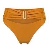 Terra glow print high waist Seraphina bikini bottom by Aventura Swimwear.