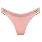 Sunset peach Brazilian cut bikini bottom by Aventura Swimwear. 