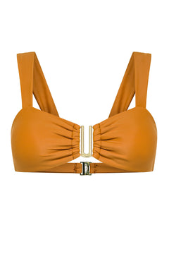 Terra glow Seraphina bralette bikini top by Aventura Swimwear. 